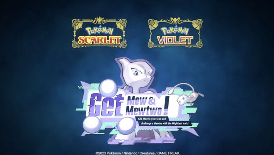 Mewtwo Téracristal sur Pokémon Ecarlate et Violet, infos et dates