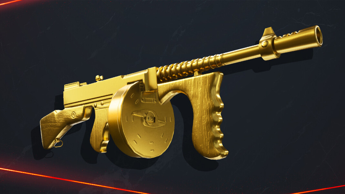 Pistolet mitrailleur à tambour de Midas Fortnite, comment l'avoir en saison 4 du chapitre 4 ?