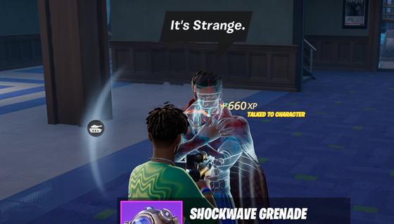 Où est Docteur Strange dans Fortnite ?