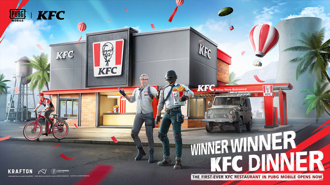 KFC et PUBG Mobile : la collaboration inédite