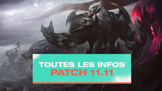 Tous les changements du patch 11.11