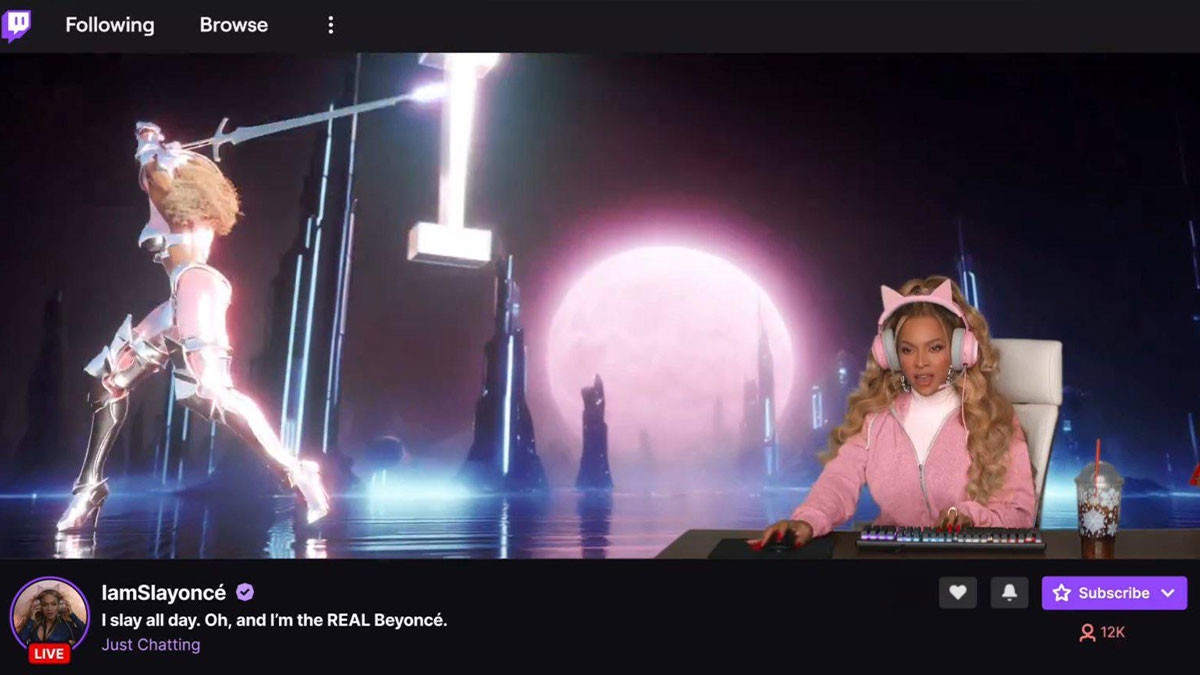 Chaine Twitch Beyonce : la chanteuse stream sur la plateforme avec le compte IamSlayoncé ?