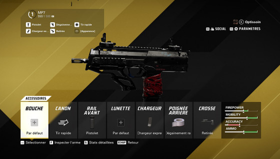 XDefiant : Les meilleur accessoires et build pour la MP7