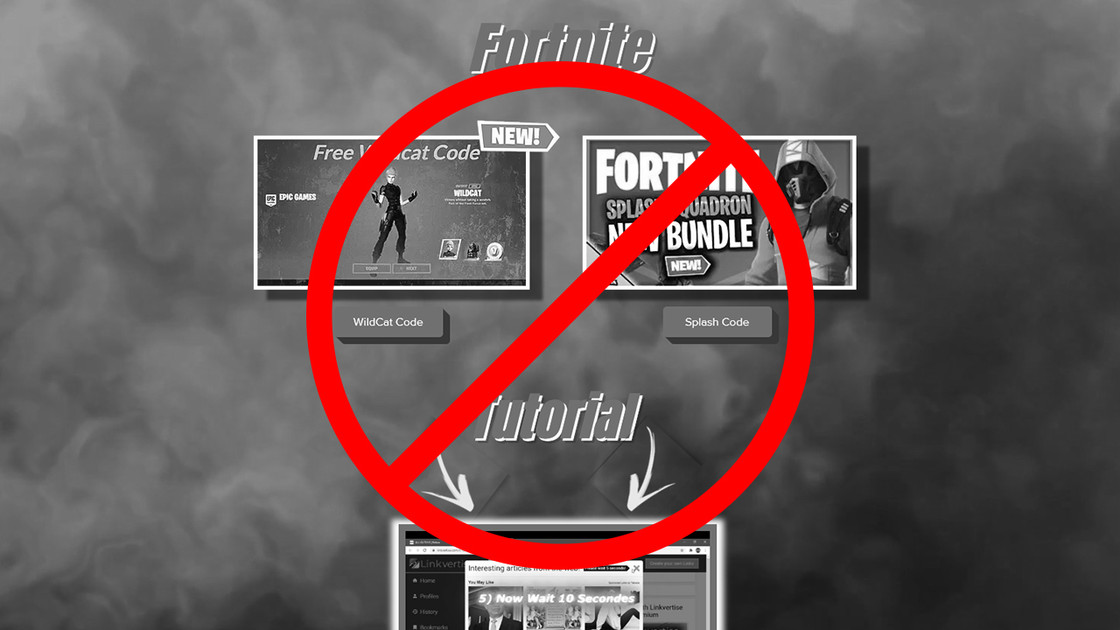 Bit ly bloocards Fortnite, infos sur un site à éviter