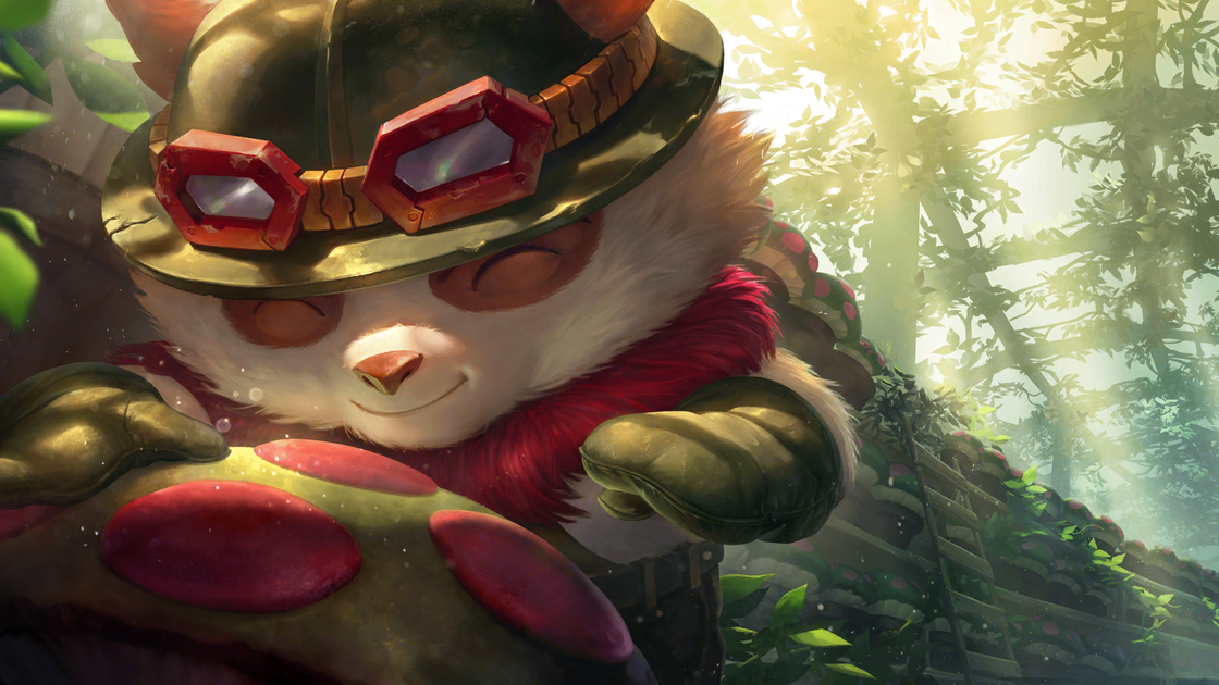 Teemo sur Legends of Runeterra, infos sur le champion de LoR - Carte de Piltover et Zaun