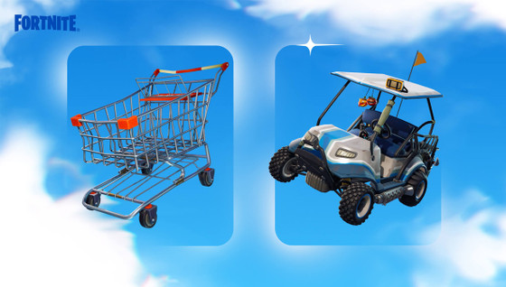 Chariot de supermarché Fortnite OG, où en trouver en saison originale du chapitre 4 ?