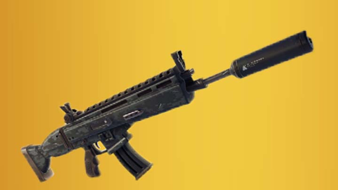 Fortnite : Fusil d'assaut avec silencieux, nouvelle arme