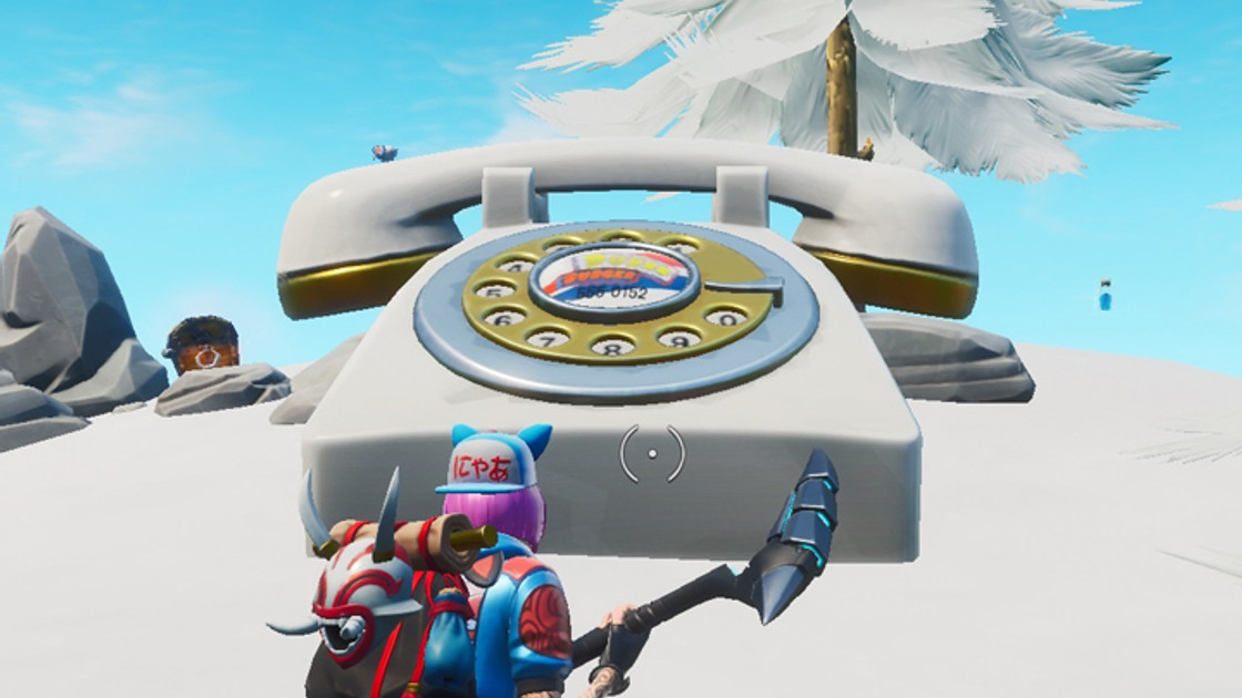 Fortnite : Visiter un Énorme Téléphone, un Grand Piano et un trophée de Pêche Géant, défi semaine 2 saison 9