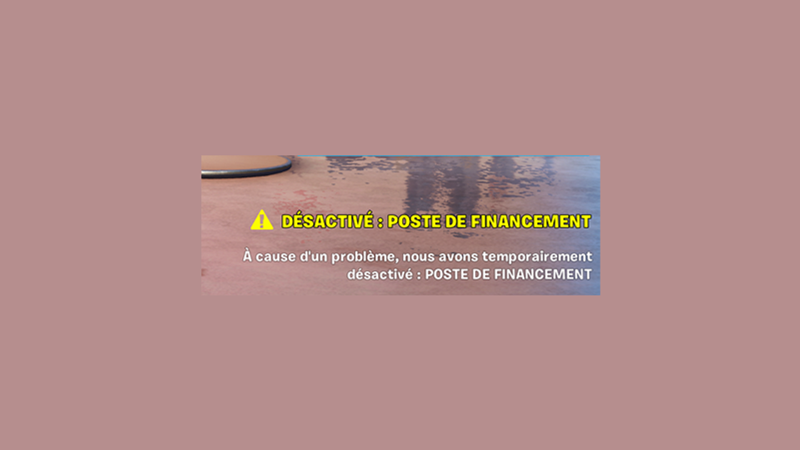 Bug poste de financement Fortnite, pourquoi c'est indisponible ?