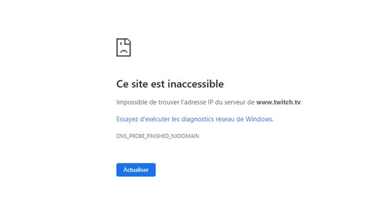 Comment régler le souci de Twitch en panne ?