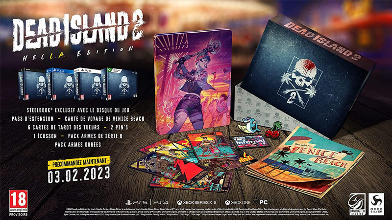 Comment précommander l'édition HELL-A Edition de Dead Island 2 ?