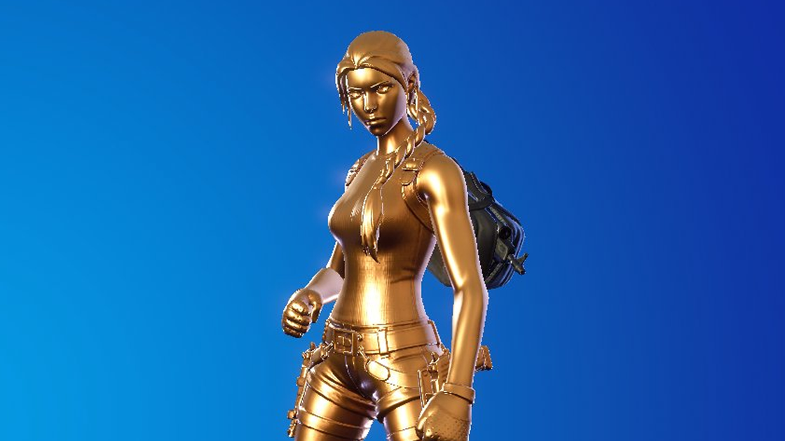 Comment avoir Lara Croft en or dans Fortnite ?