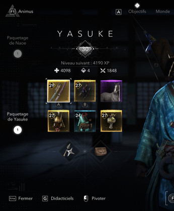 Armes légendaires de Yasuke dans Assassin's Creed Shadows : comment les trouver ?