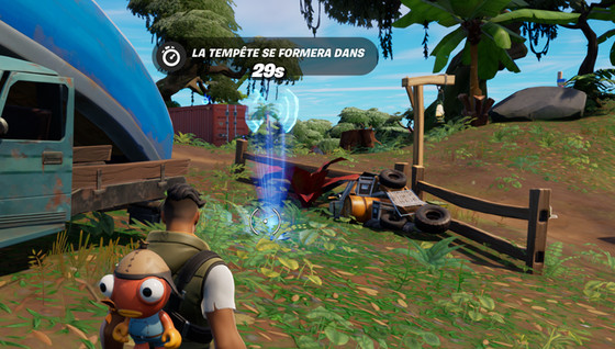 Défi : Etablir une liaison avec l'appareil près de Shifty Shafts ou Logjam Lumberyard