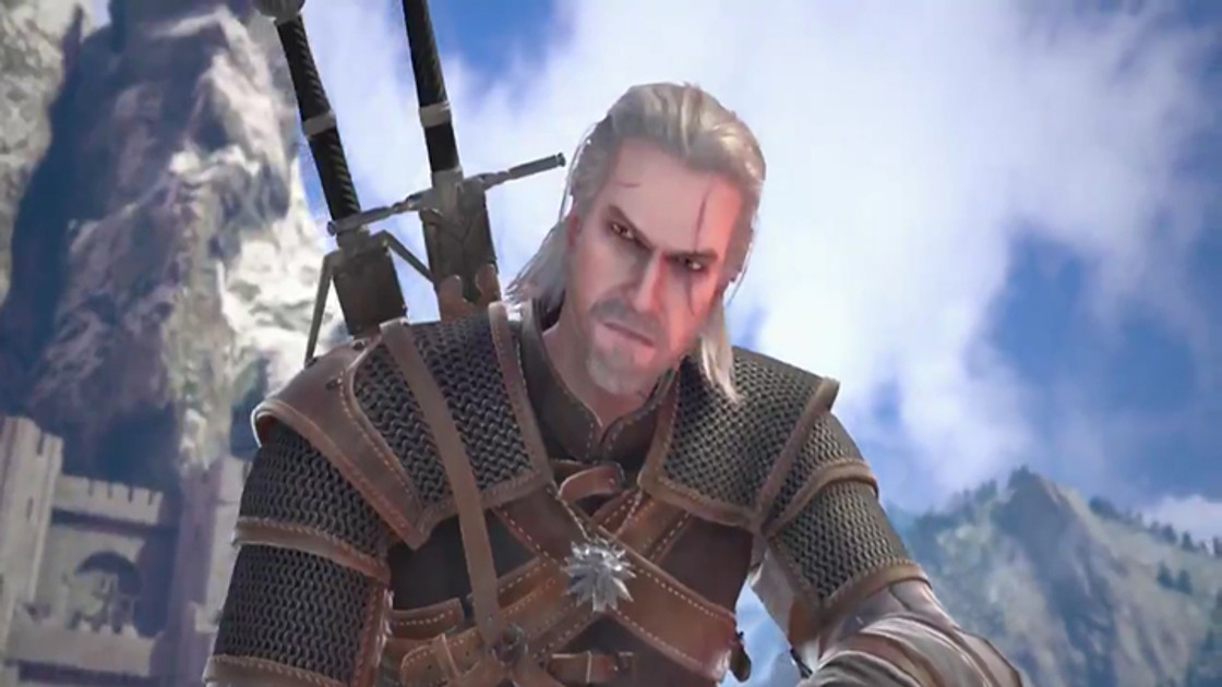 SoulCalibur VI : Geralt de The Witcher en personnage jouable