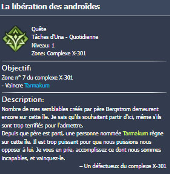 liberation-des-androids-lost-ark-tarmakum