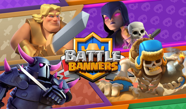 Que sont les bannières sur Clash Royale