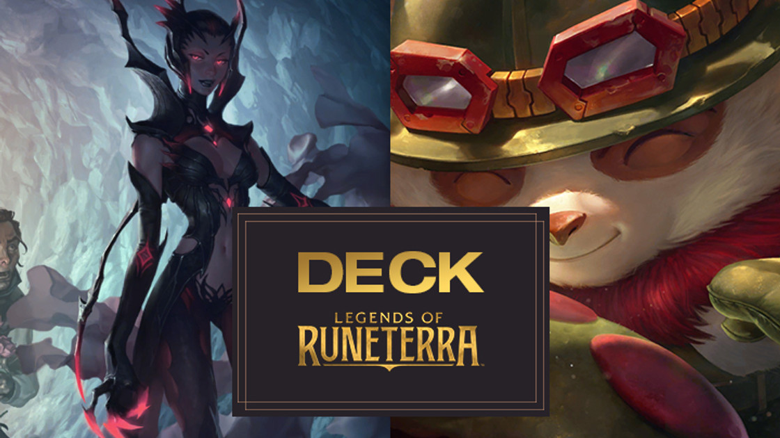 Legends of Runeterra : Deck Aggro burn Piltover et Zaun et Îles obscures avec Teemo et Elise sur LoR