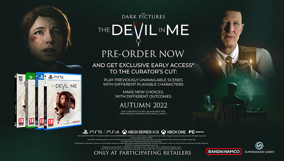Toutes les informations sur The Devil in Me de The Dark Pictures