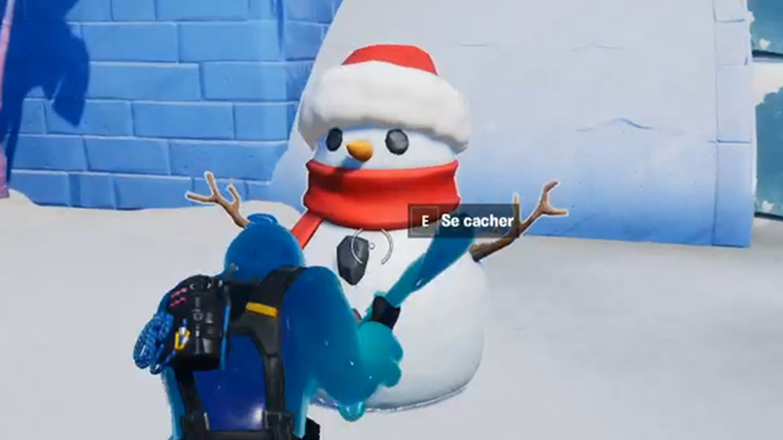 Fortnite Noël : Bonhommes furtif et boules de neige explosives