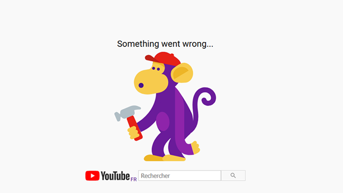 Erreur 503 Youtube, les serveurs de Google sont down
