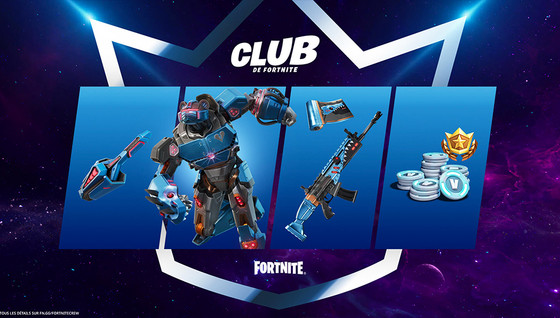 Le skin Commandant du mécha du club Fortnite