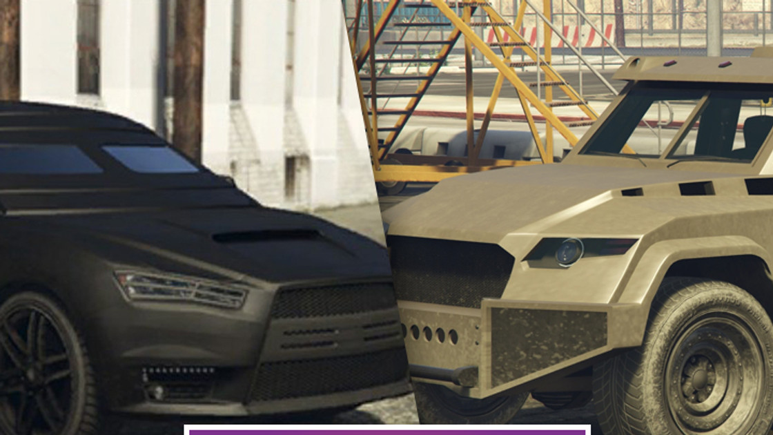 GTA 5 Online : Meilleure voiture blindée - Comparatif Kuruma vs Nightshark vs Insurgent vs Duke o'Death