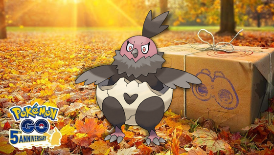 Etude de Terrain : Vostourno dans Pokémon GO avec les tampons de novembre