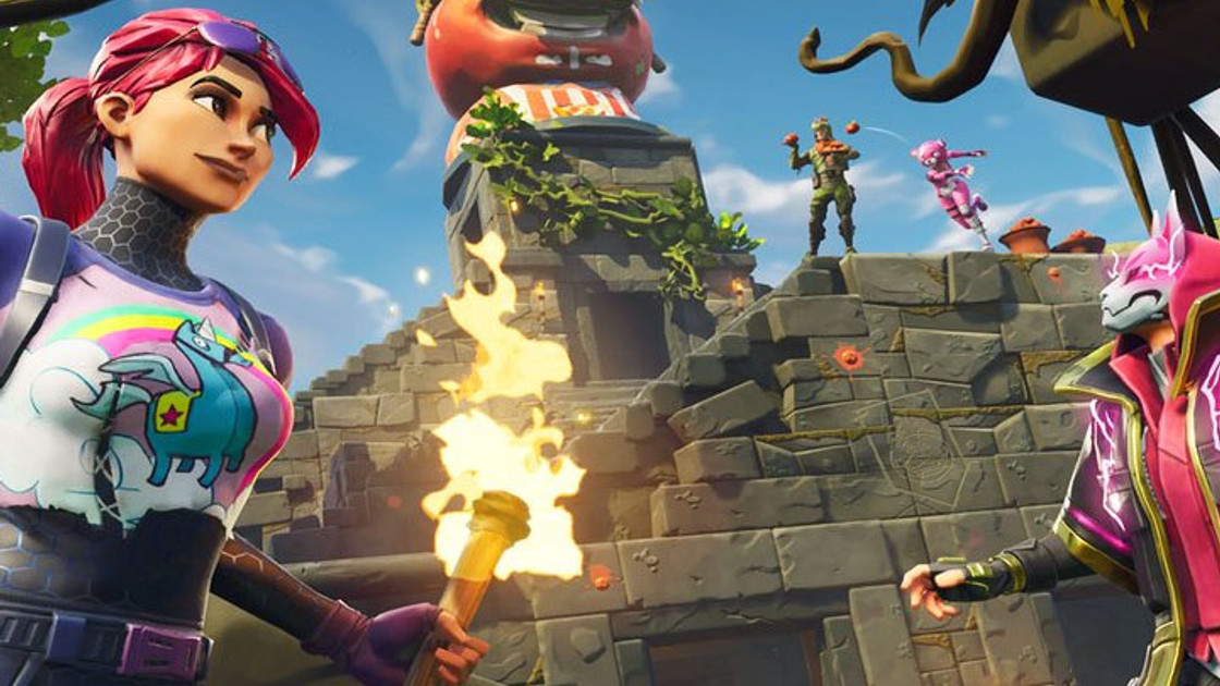 Fortnite : Tomato Town détruite et devient Tomato Temple, nouvelle carte au patch 5.30