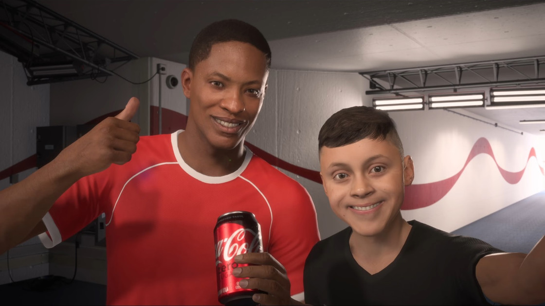 FIFA 18 : Alex Hunter devient égérie pour Coca Cola