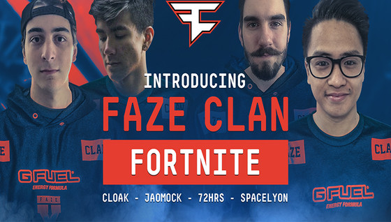 FaZe Clan dévoile sa line-up