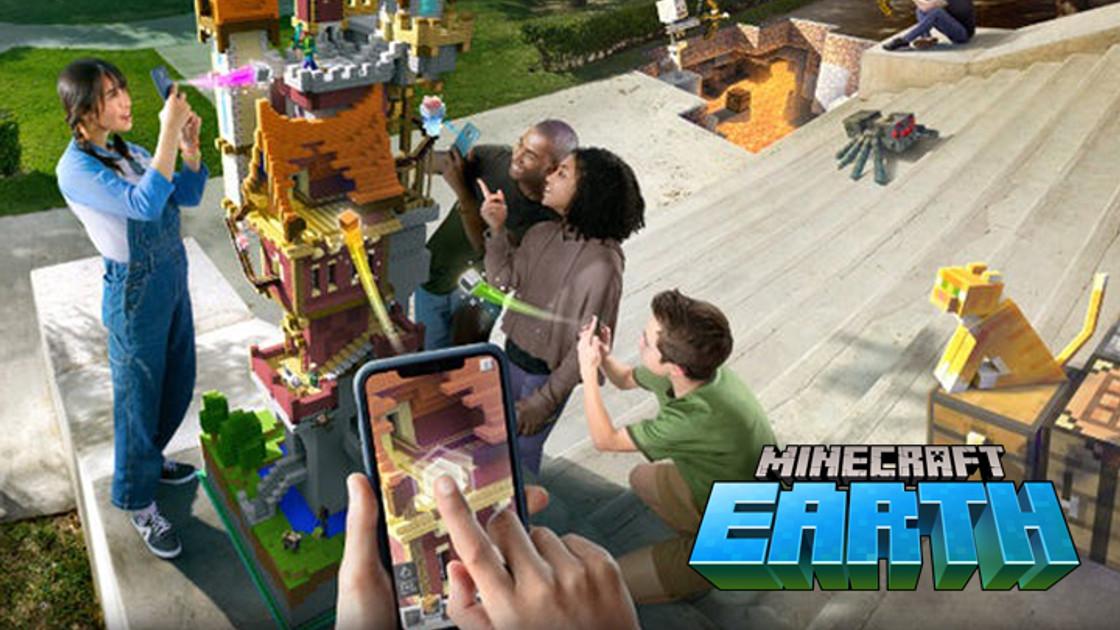 Minecraft Earth : Les youtubers sont fans de Minecraft Earth