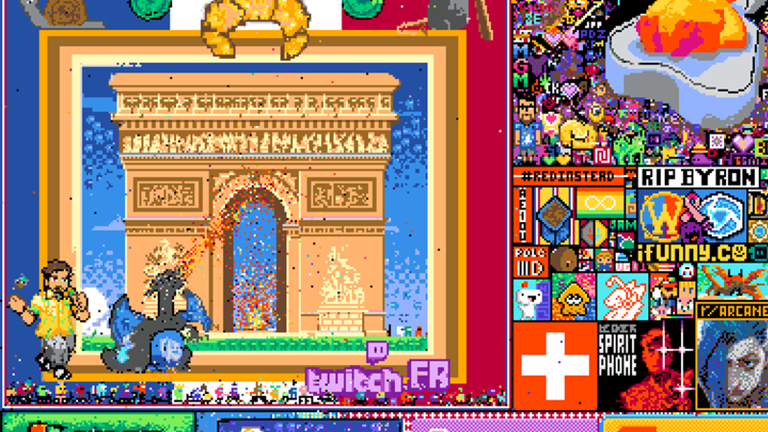 Comment voir le timelapse de la Pixel War sur Reddit ?