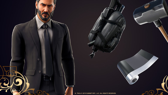 John Wick s'invite sur Fortnite !