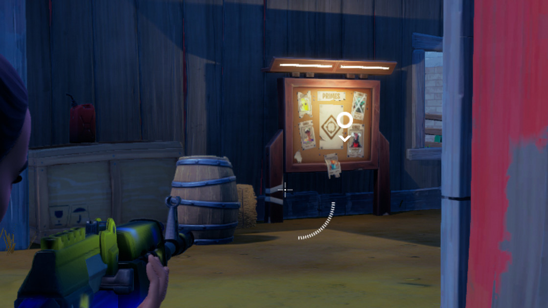 Où sont les tableaux de contrats dans Fortnite ?