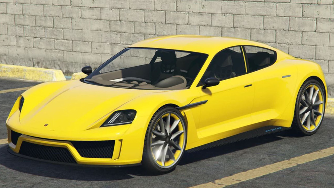 Pfister Neon sur GTA 5 Online, la voiture du podium du casino