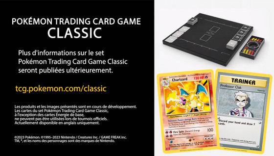 Des cartes Pokémon TGC Classic dévoilées !