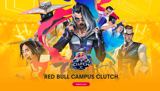 Red Bull Campus Clutch : Dates, Infos et Inscriptions pour le tournoi universitaire de Valorant