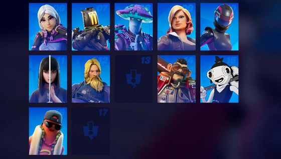 Où sont les PNJ 13 et 17dans la s8 de Fortnite ?