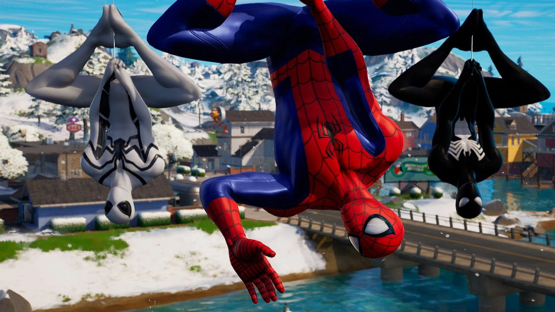 Défis Spiderman sur Fortnite en saison 1 du chapitre 3, liste des quêtes