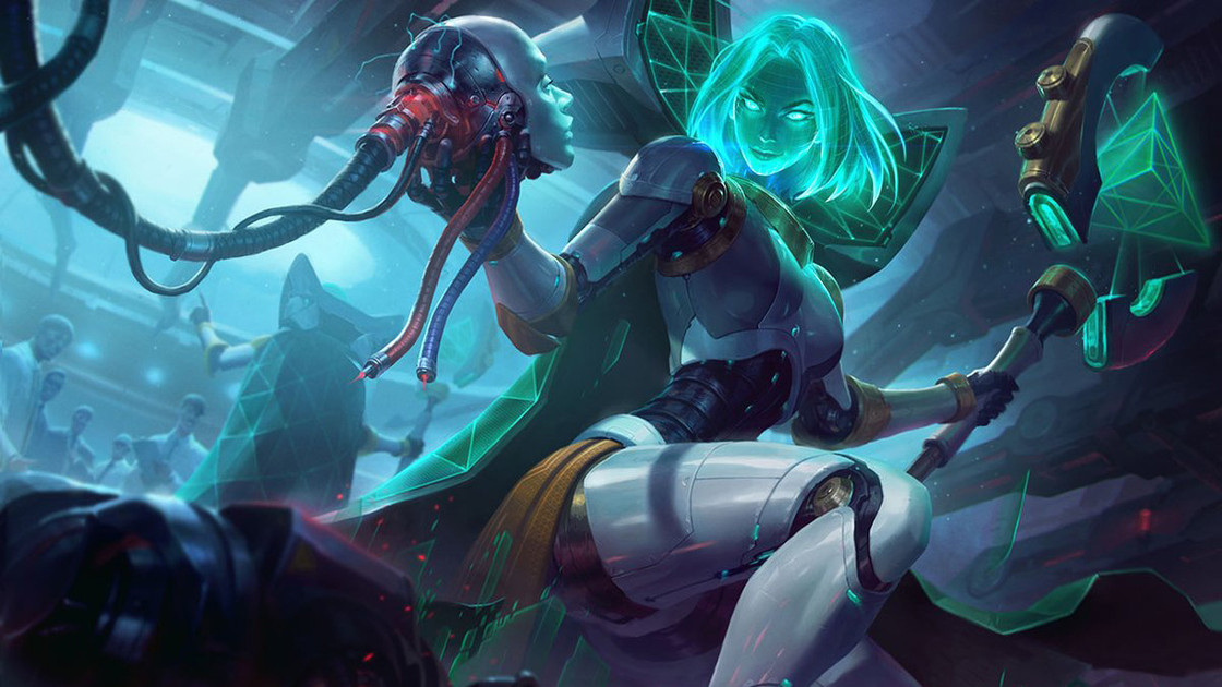 TFT : Compo LeBlanc reroll avec Programme (Admin) et Hacker au Set 8.5