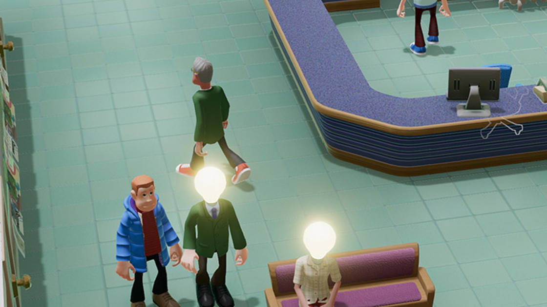 Two Point Hospital : Diagnostiquer une maladie