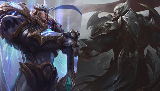 God King Darius & Garen : splash-arts