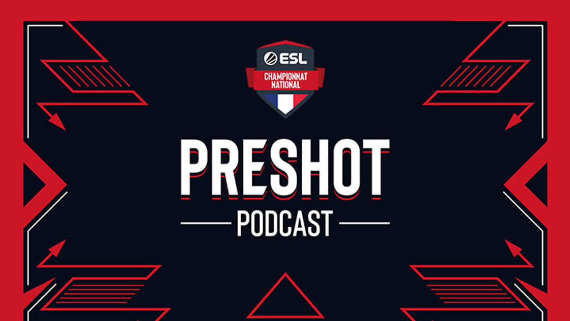 Présentation du podcast esport PRESHOT : les interviews de joueurs pros sur Spotify, Apple Podcast, Deezer, Google...