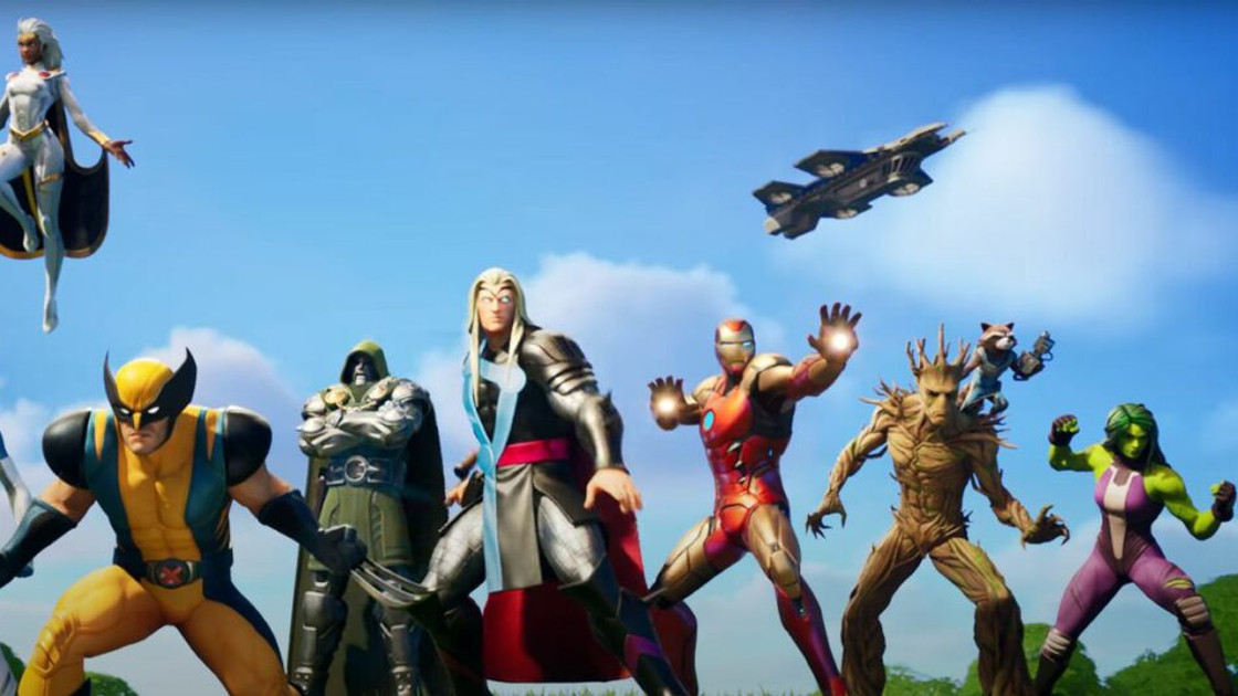 Comment avoir les skins Thor, Iron Man, Tornade, Groot, Mystique, Miss Hulk et Docteur Fatalis dans Fortnite ?