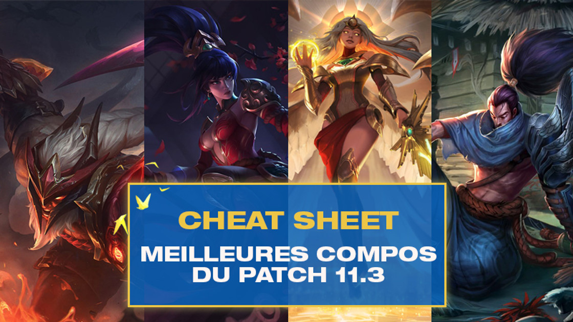 TFT Set 4.5 : Cheat sheet des meilleures compos du patch 11.3