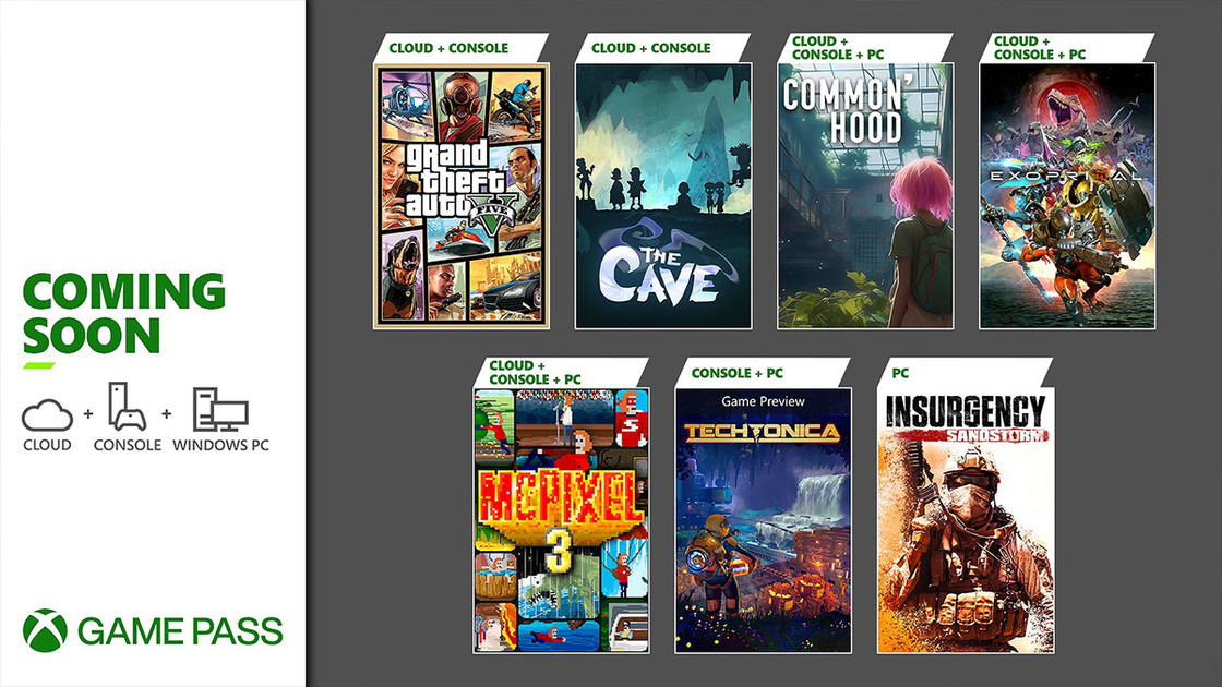 Game Pass de juillet 2023 : GTA 5 et d'autres jeux gratuits sur Xbox et PC