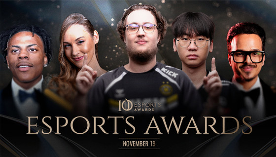 Esports Awards 2025 : ZywOo, Laure Valée et Riot Games triomphent lors d’une édition historique à Las Vegas