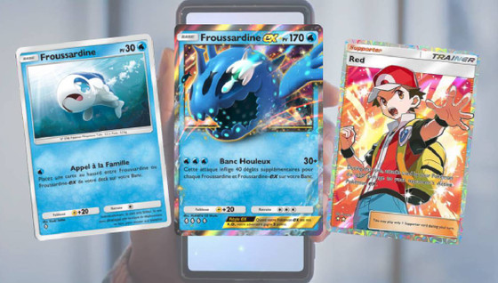 Deck Froussardine EX sur Pokémon JCC Pocket : liste de toutes les cartes