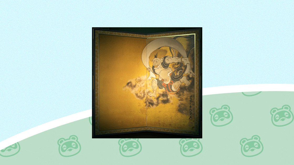 Toile sauvage (droite) Animal Crossing, vrai ou faux chez Rounard ?